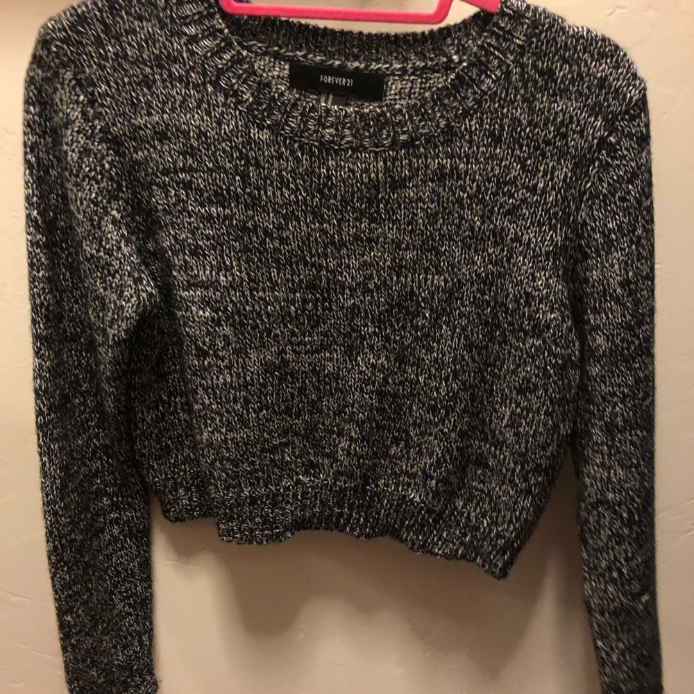 Cropped sweater